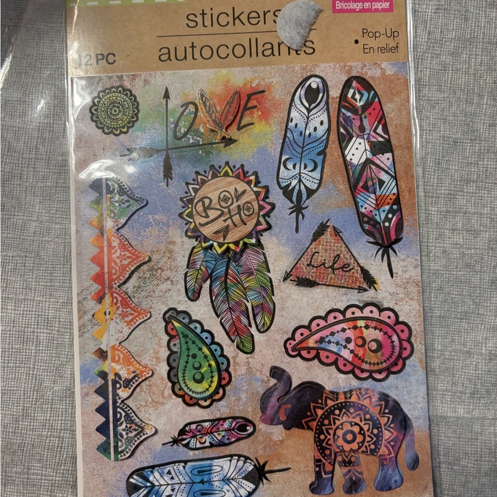 Crafters Square Colorful Multiple Sticker Collection 5 Packs - Picture 3 of 6